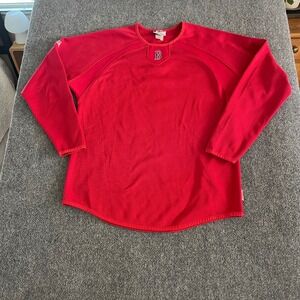 VTG Boston Red Sox Authentic Practice Pullover Jersey Sweatshirt‎ Baseball